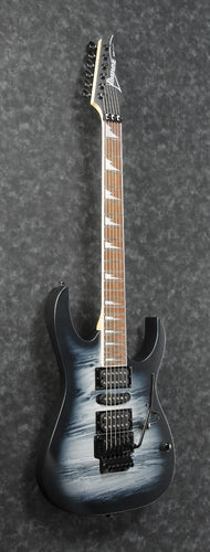 Top view of Ibanez RG470DX Electric Guitar - Black Planet