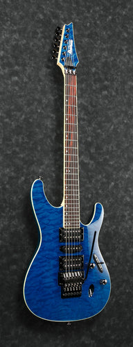 Ibanez S6570Q Prestige Electric-Guitar - Natural Blue