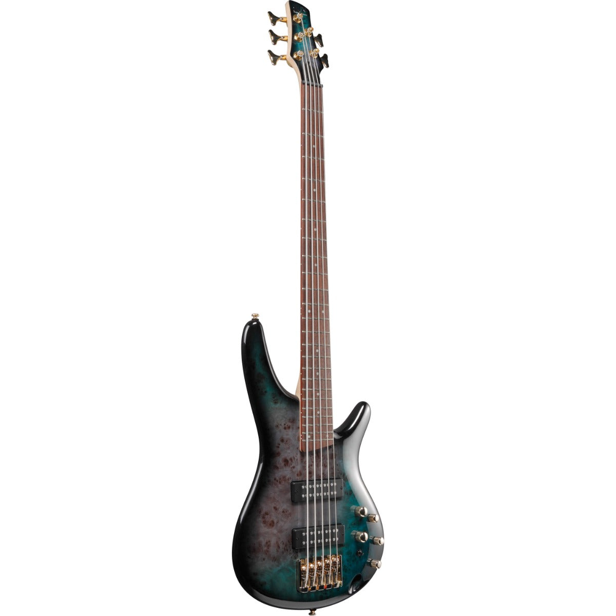 Ibanez SR405EPBDX 5-String Bass Guitar - Jatoba, Tropical Seafloor Burst view 7