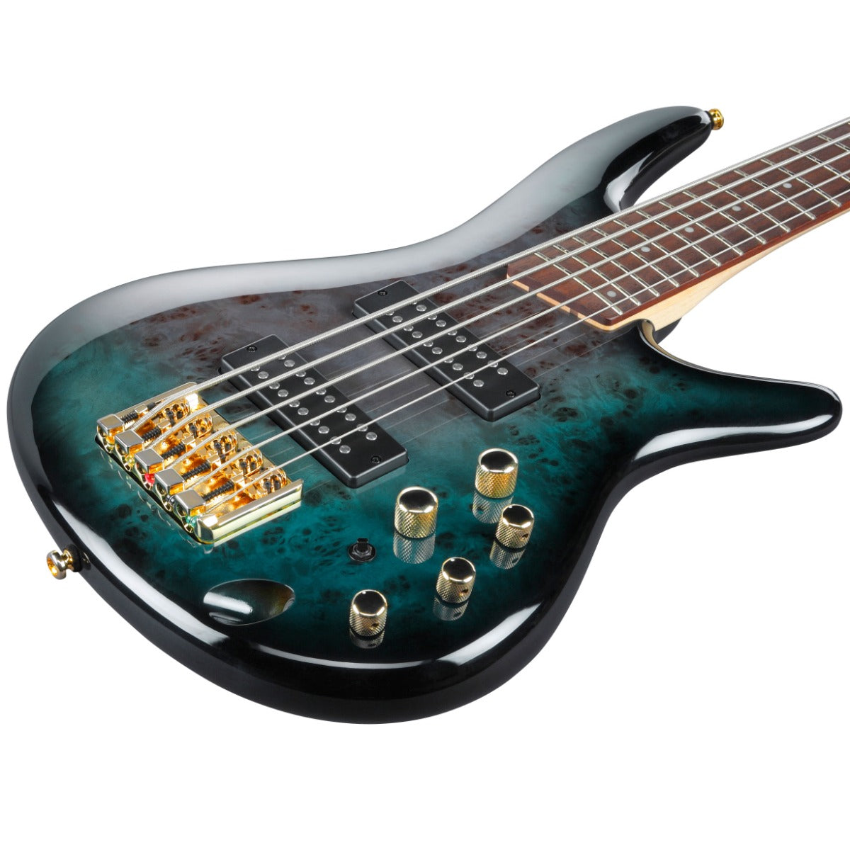 Ibanez SR405EPBDX 5-String Bass Guitar - Jatoba, Tropical Seafloor Burst view 8