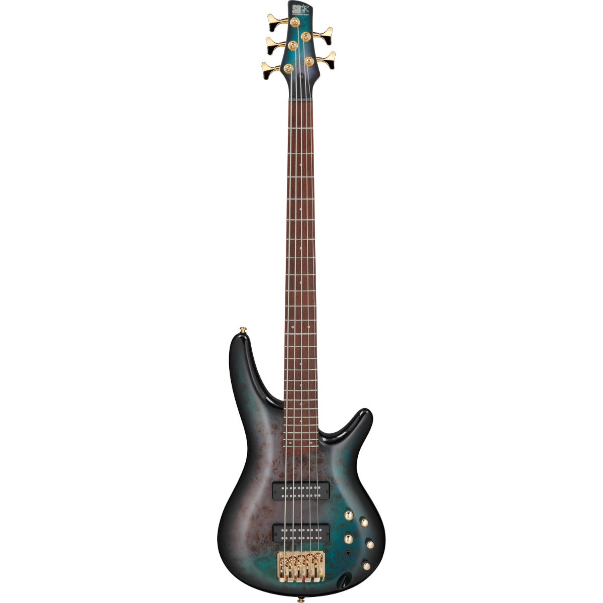  Ibanez SR405EPBDX 5-String Bass Guitar - Jatoba, Tropical Seafloor view 2