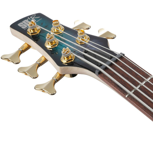 Ibanez SR405EPBDX 5-String Bass Guitar - Jatoba, Tropical Seafloor Burst view 10