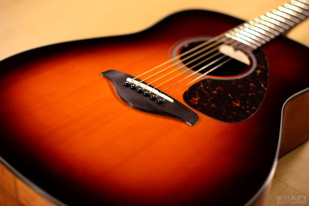 Yamaha FG800 Acoustic Guitar - Brown Sunburst