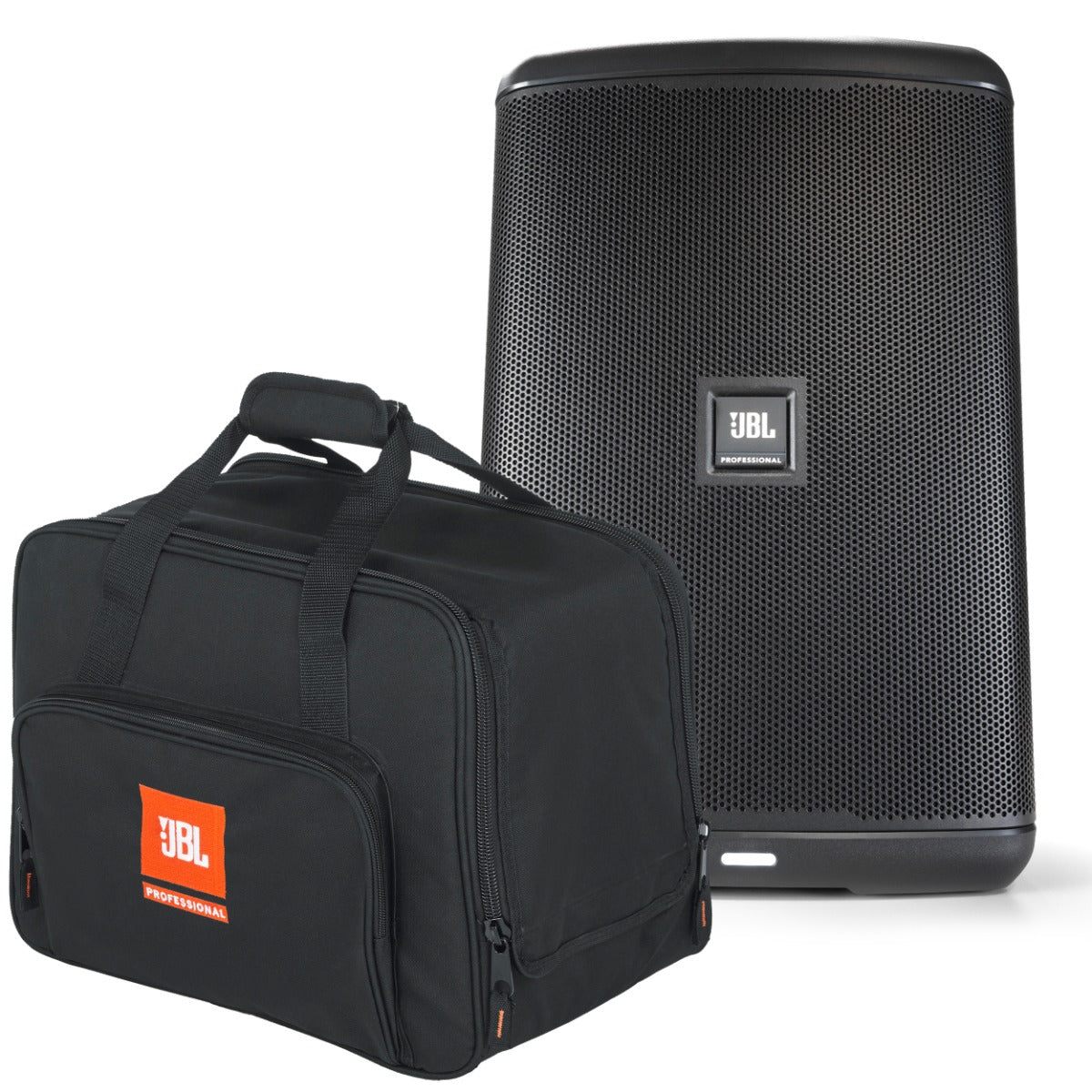 2) JBL Professional EON715 Speakers with Bags | IDJNOW