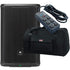 Collage of everything included with the JBL PRX915 15" Powered Speaker PERFORMER PAK