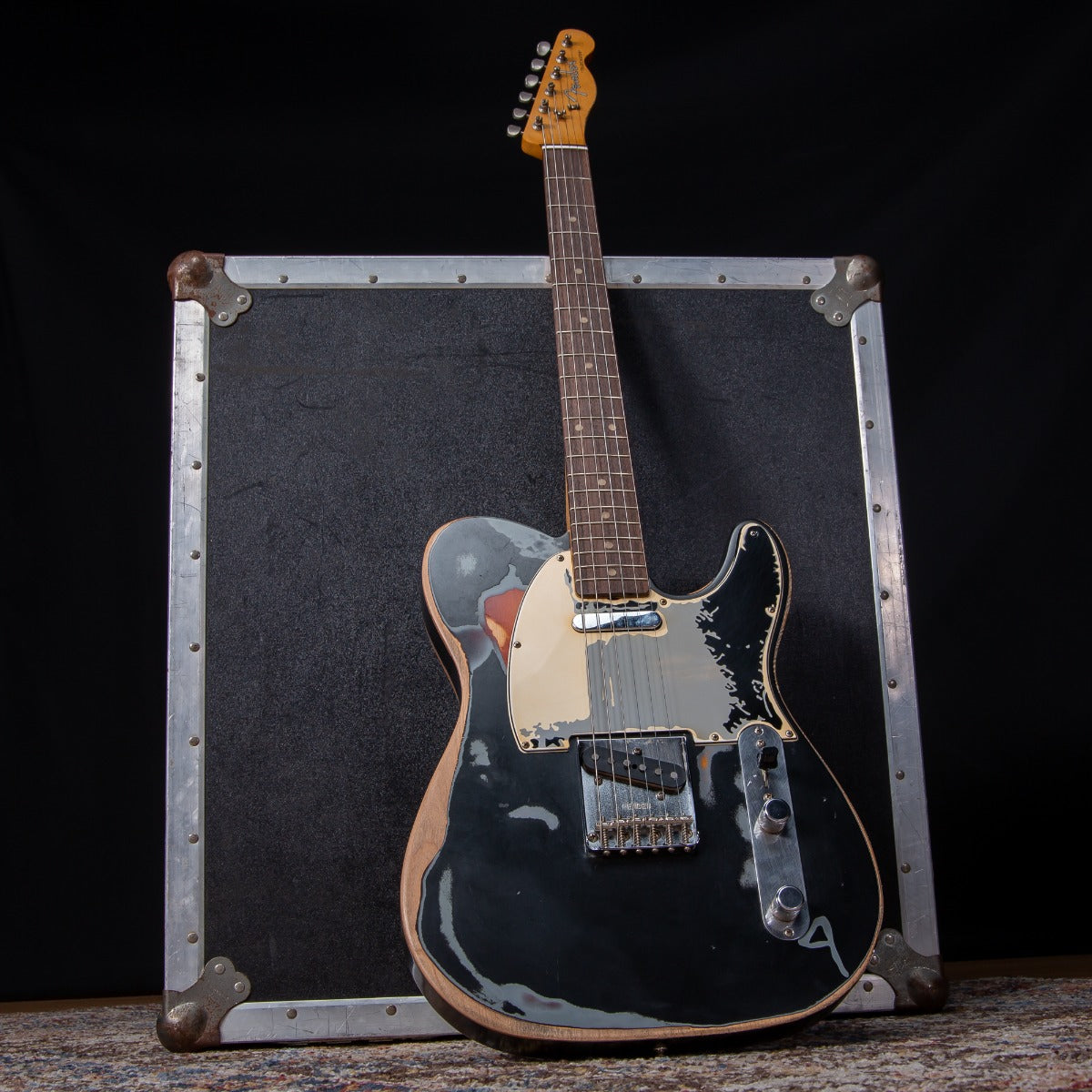 Fender Joe Strummer Telecaster - Road Worn Black view 12