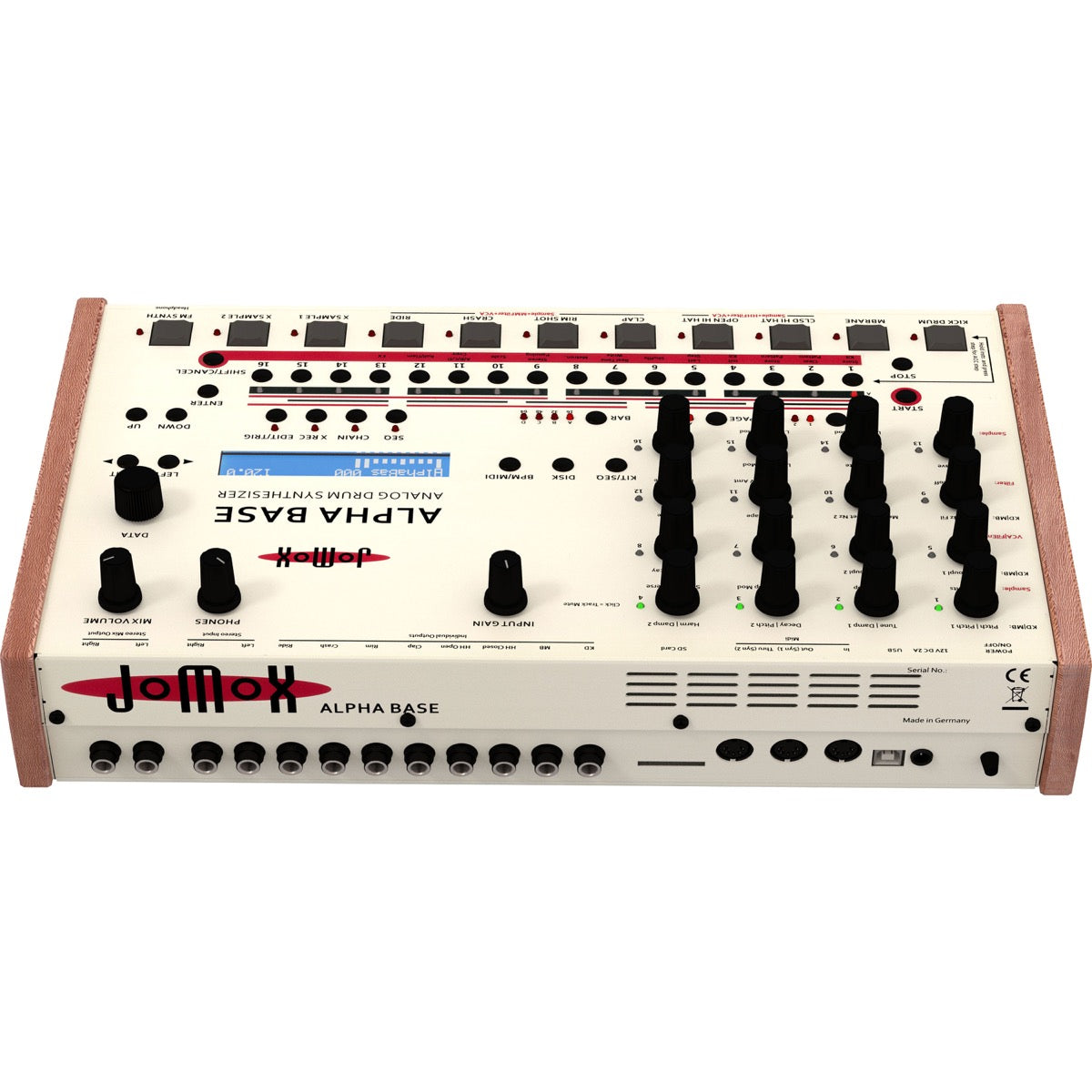 JoMoX Alpha Base Analog Drum Synthesizer View 2