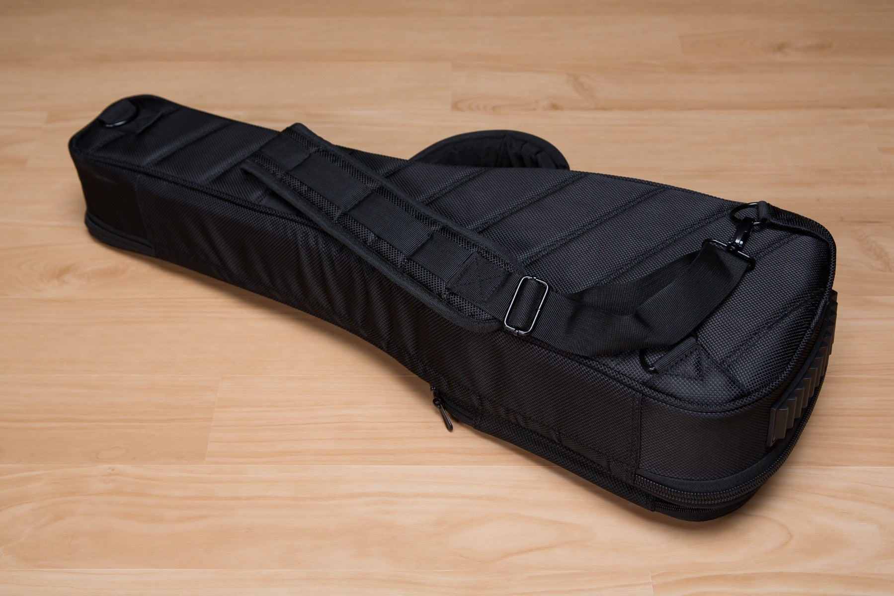 Included guitar case for the Kala All Solid Curly Mango Metropolitan Concert Ukulele view 3