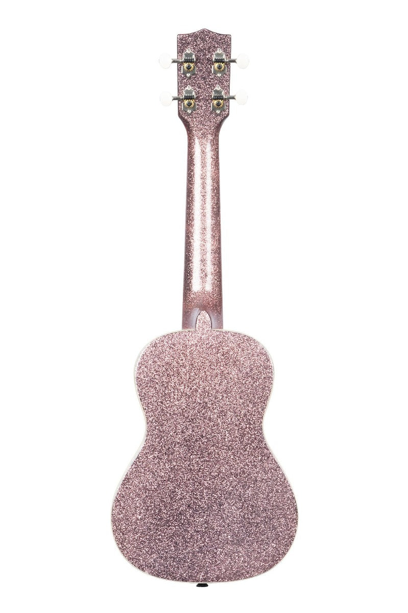 Rear image of Kala KA-SPRK-PINK Concert Ukulele - Pink Champagne