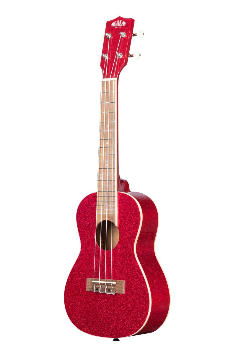 Side image of Kala KA-SPRK-RED Concert Ukulele - Red