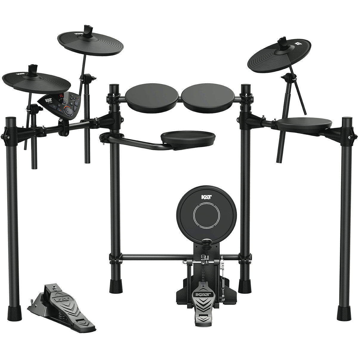 Back view of Kat Percussion KT-100 Electronic Drum Set