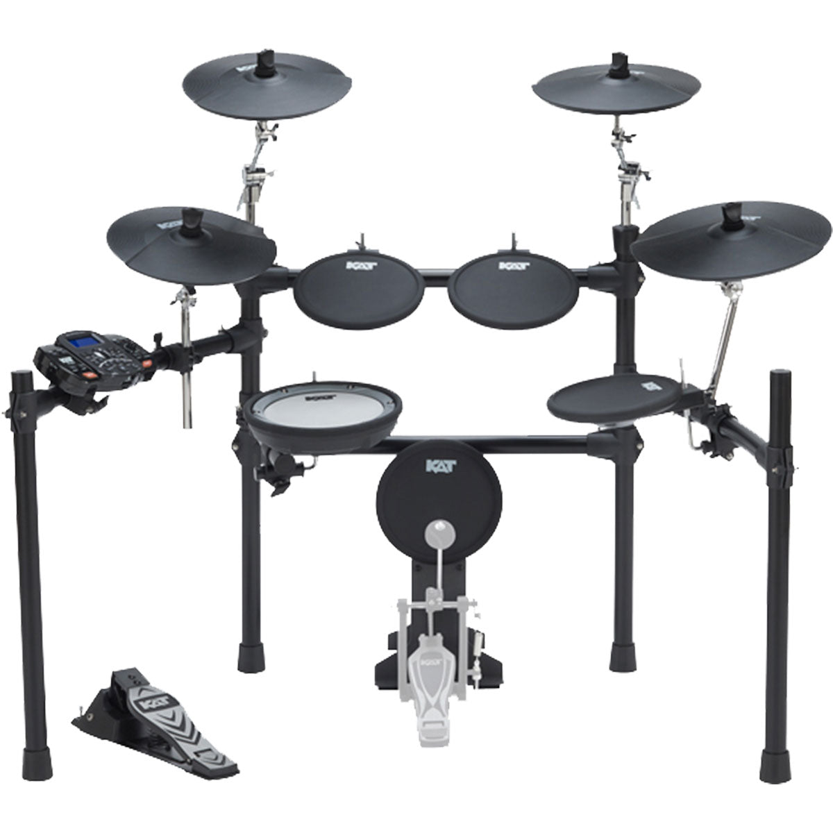 Back view of Kat Percussion KT-200 Electronic Drum Set