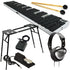 Collage of the KAT Percussion MalletKAT GS Grand Percussion Controller BONUS PAK showing included components