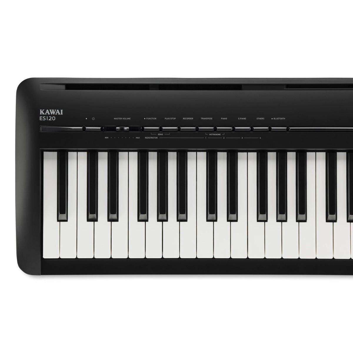 Kawai ES120 Portable Digital Piano - Black KEY ESSENTIALS BUNDLE – Kraft  Music