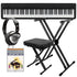 Kawai ES120 Portable Digital Piano - Black and Included bundle accessories 