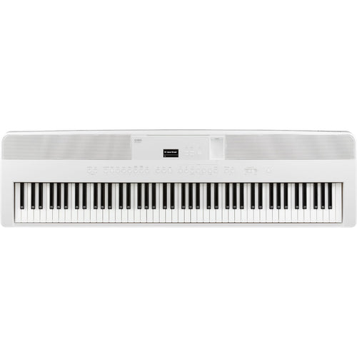 Top view of Kawai ES520 Portable Digital Piano - White