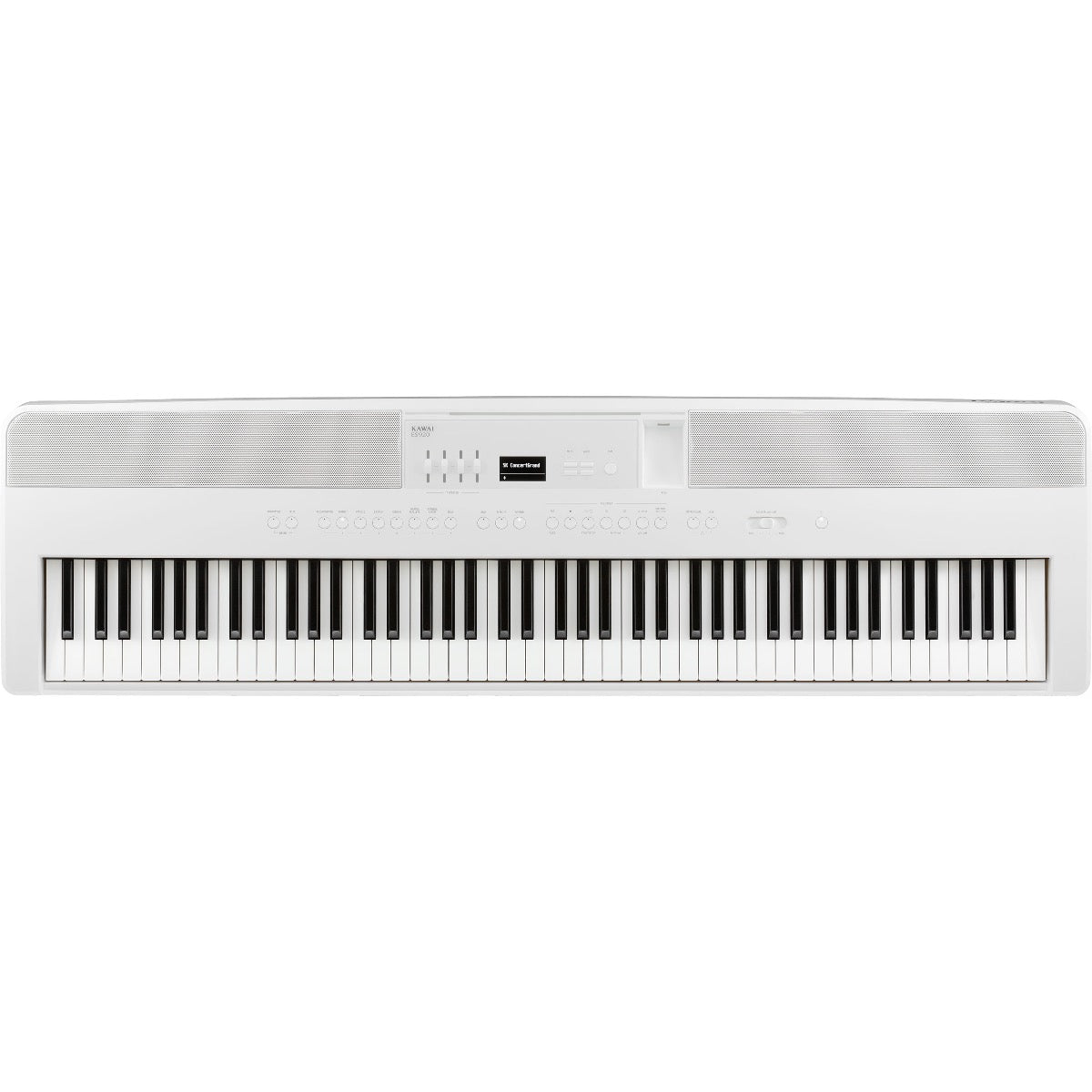 Top view of Kawai ES920 Portable Digital Piano - White