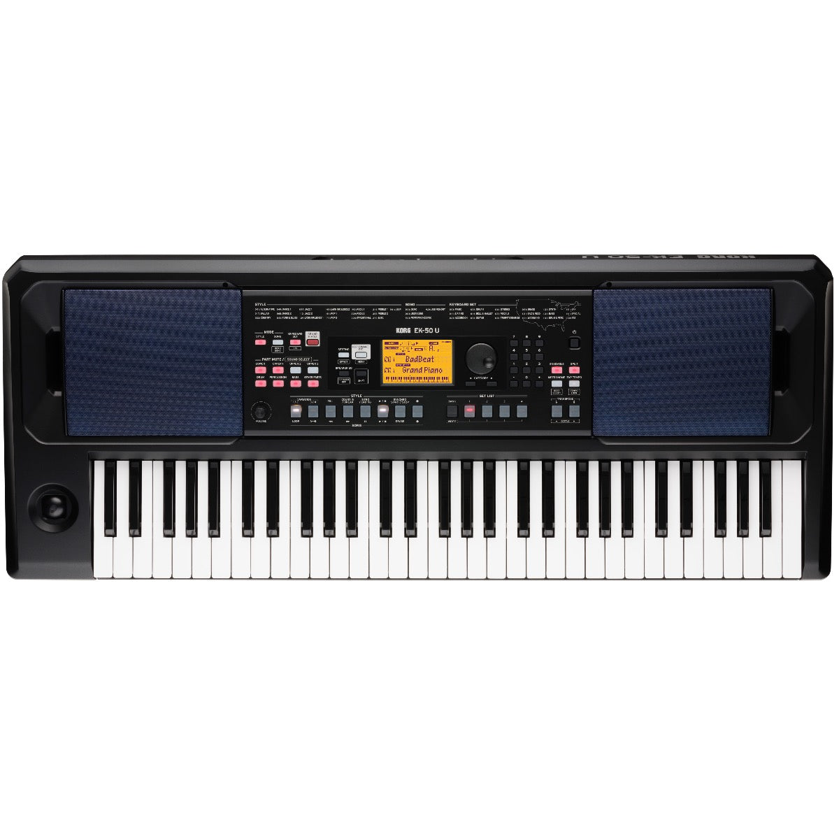 Korg EK50U Arranger Keyboard 61-Note, View 2