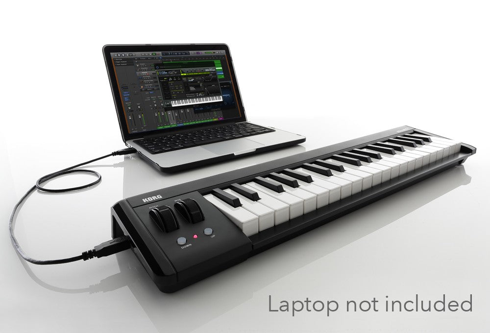 Korg microKEY2-37 USB MIDI Keyboard Controller – Kraft Music Korg microKEY2-37 USB MIDI Keyboard Controller – Kraft Music