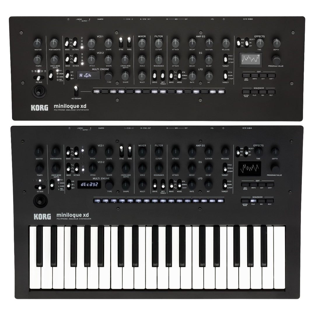 Korg Minilogue XD Polyphonic Analog Synthesizer 8-VOICE RIG – Kraft Music