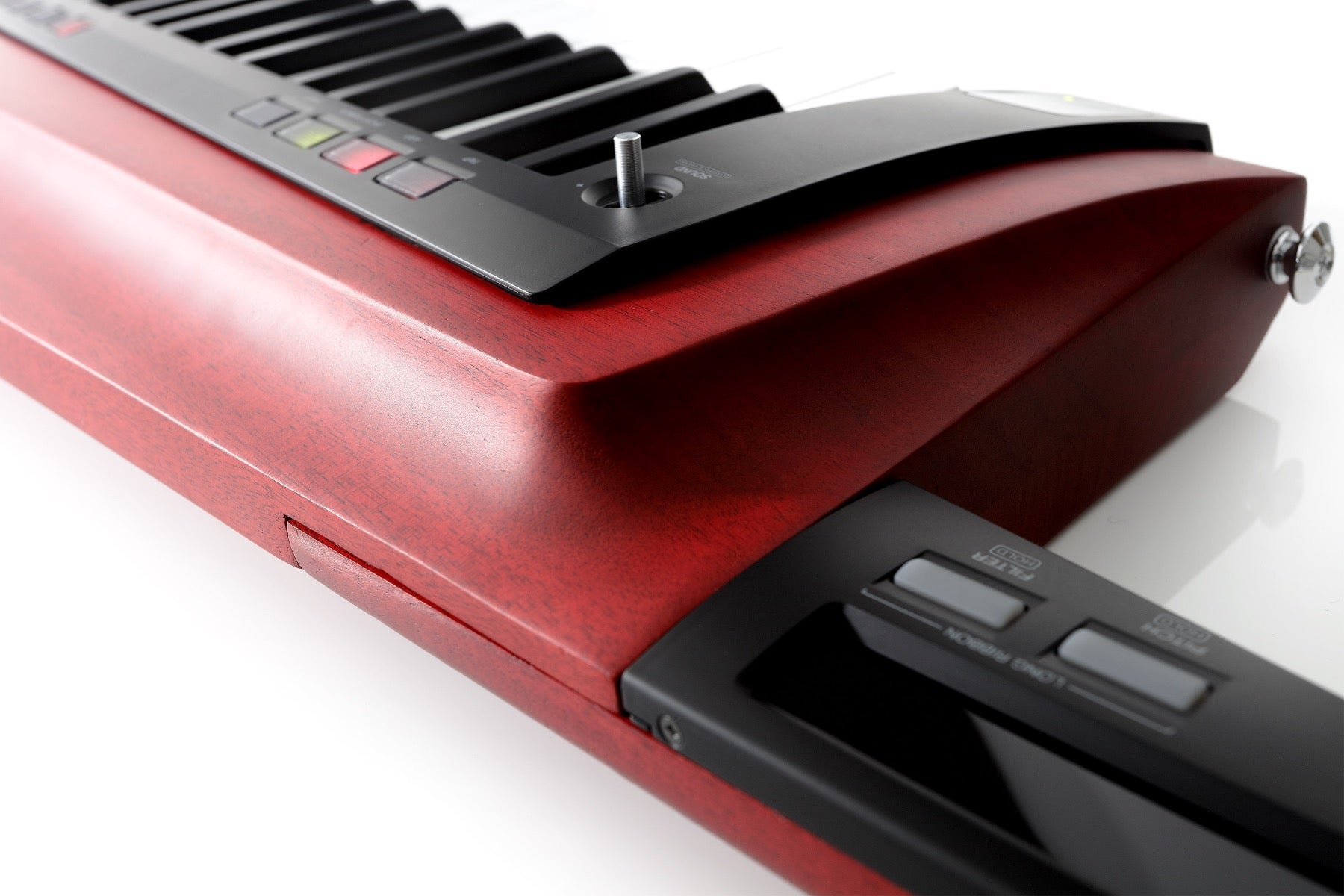 Korg RK-100S 2 Keytar - Translucent Red View 7