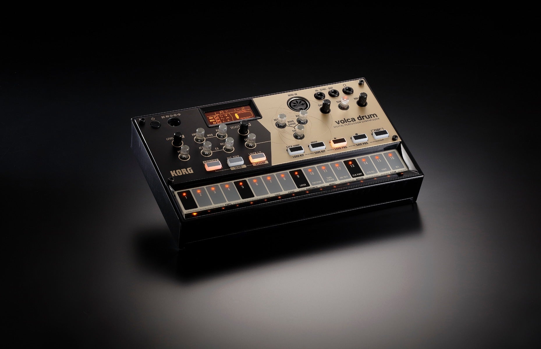 Korg Volca Drum Digital Percussion Synthesizer POWER KIT – Kraft Music
