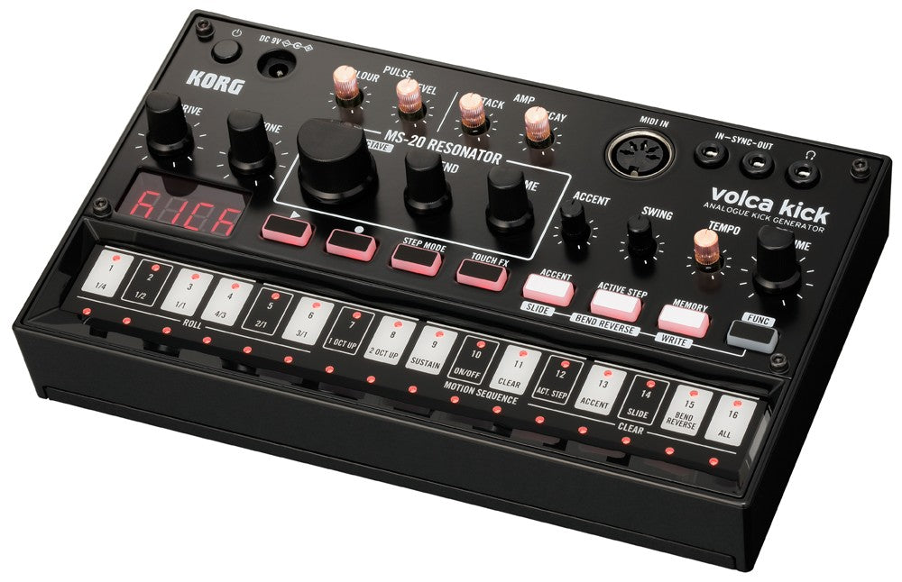 Korg Volca Kick - Analog Kick/Bass Generator POWER & CABLE RIG