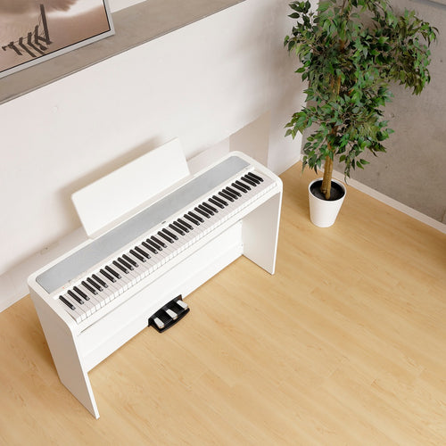 Korg B2SP Digital Piano with Stand - White