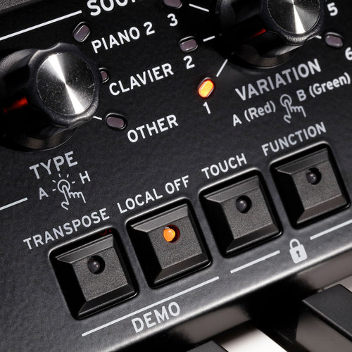 Korg SV273 Stage Vintage Piano - control buttons
