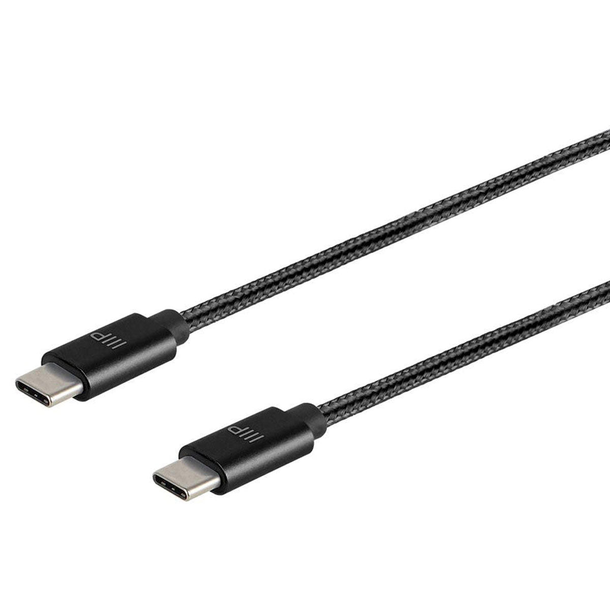 Monoprice Palette Series USB 2.0 Type-C to Type-C Cable, 10ft - Black View 1