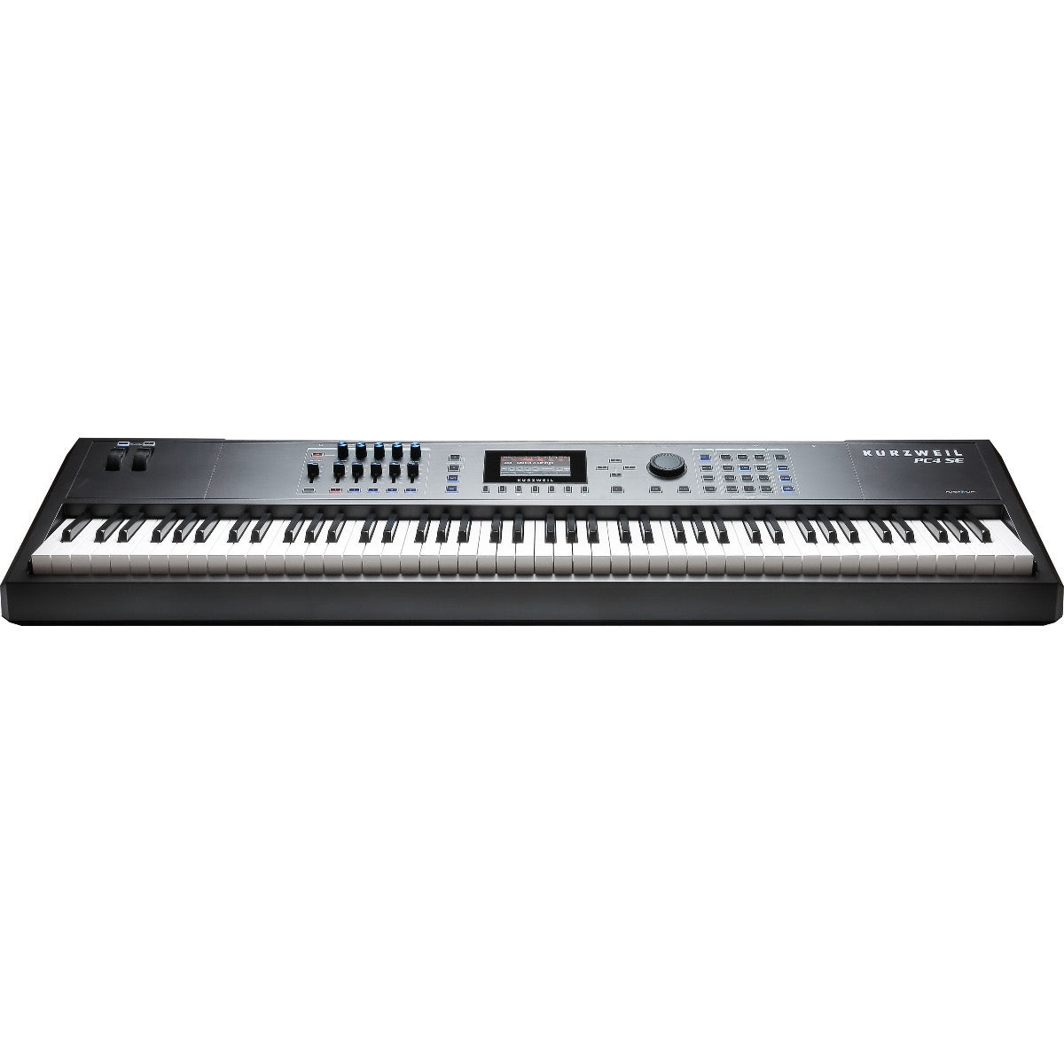 Perspective view of Kurzweil PC4 SE showing front and top