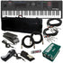 Collage image of the Kurzweil K2700 88-Key Music Workstation STAGE RIG bundle