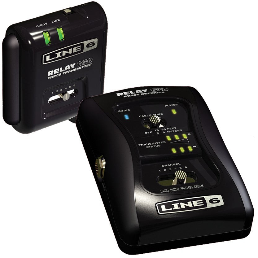 Line 6 Relay G30 Wireless Guitar System BONUS PAK