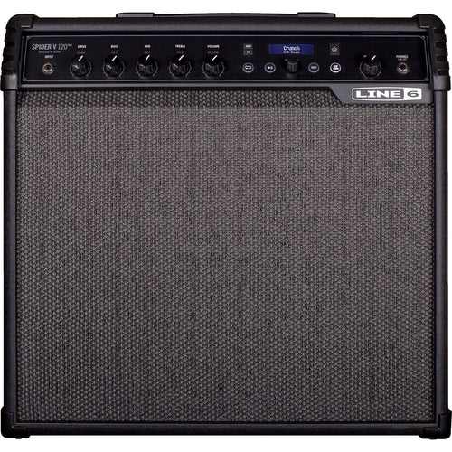 Front view of Line 6 Spider V 120 MkII Guitar Amplifier