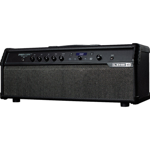 Perspective view of Line 6 Spider V 240HC MkII Guitar Amplifier showing front and right side