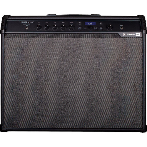 Front view of Line 6 Spider V 240 MkII Guitar Amplifier