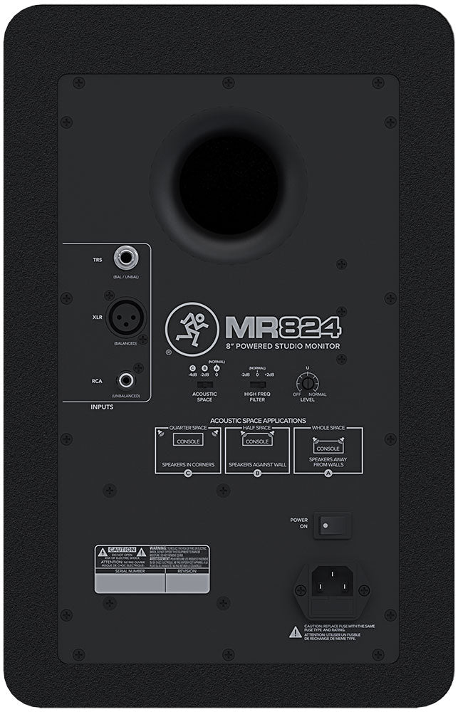 Mackie MR824 Sudio Monitor Speaker – Kraft Music