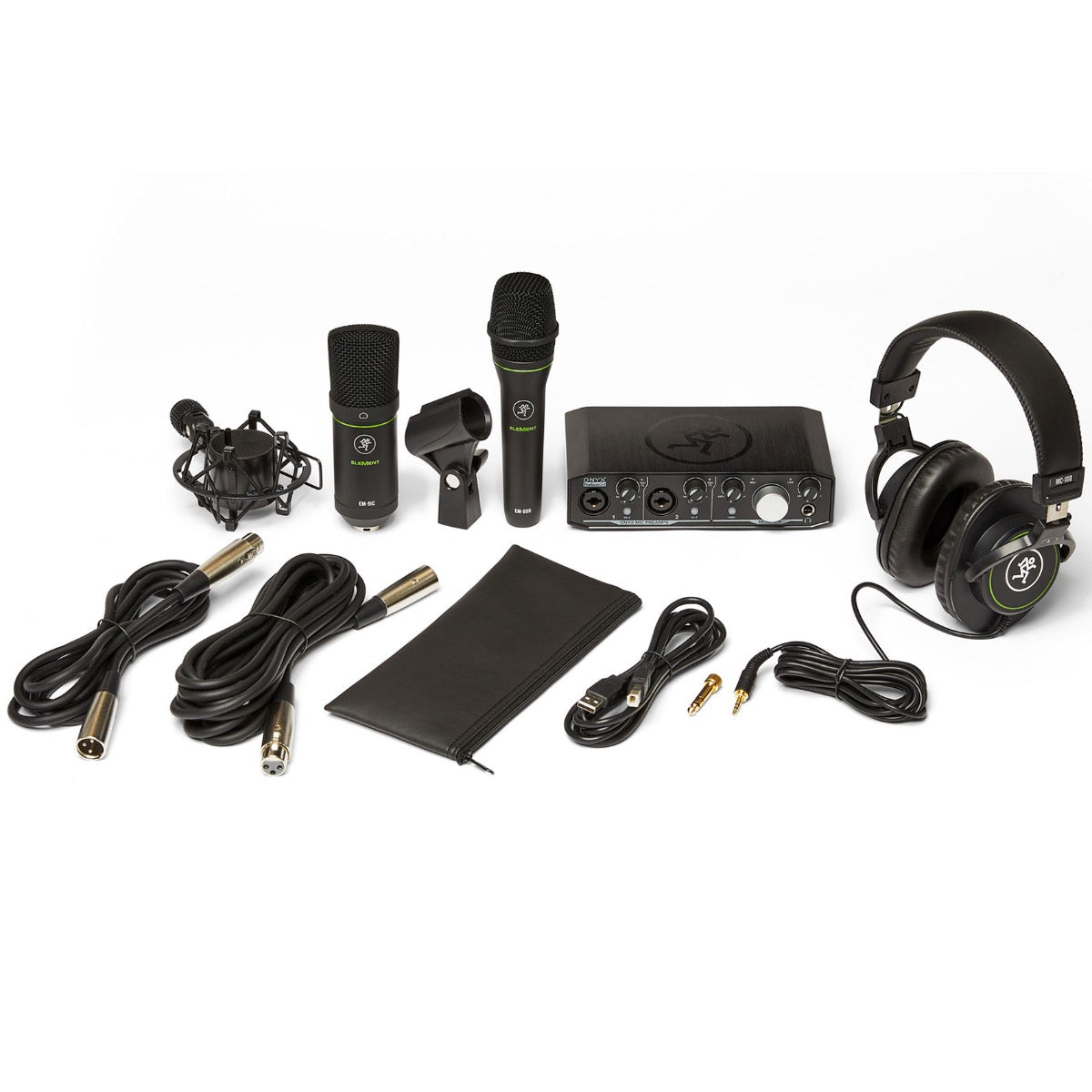 Mackie Producer Bundle with Audio Interface, Microphones and Mackie Producer Bundle with Audio Interface, Microphones and