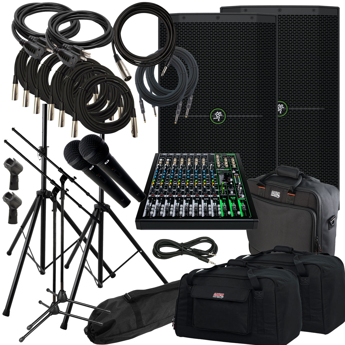 Qsc Speakers Mackie Thump212XT Enhanced 1,400-watt 12-inch Powered