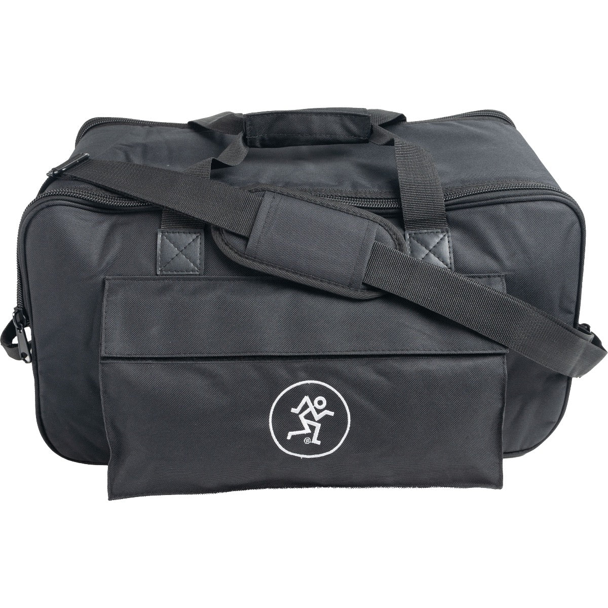 Perspective view of Mackie Thump Go Carry Bag showing front and top