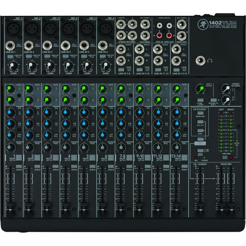 mackie 1402vlz4 14-channel compact mixer