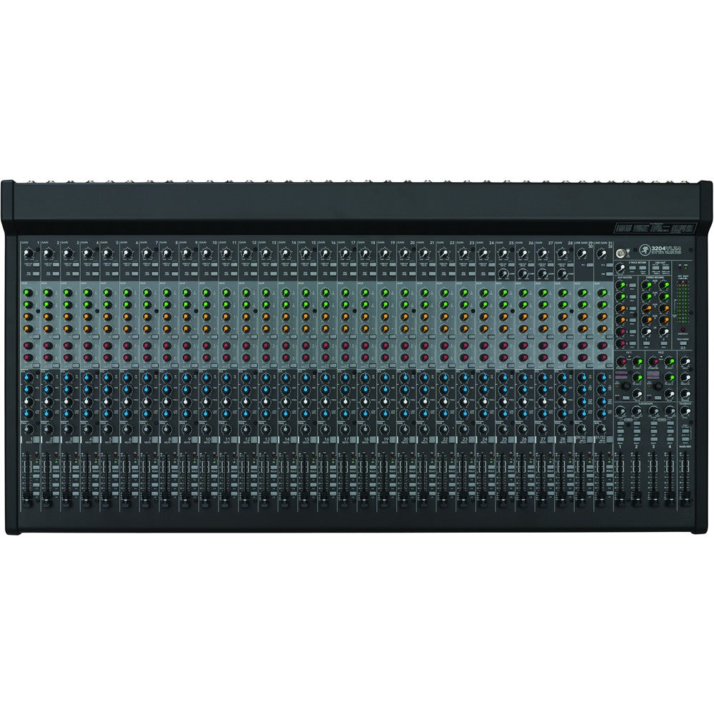 mackie 3204vlz4 32-channel 4-bus fx mixer with usb