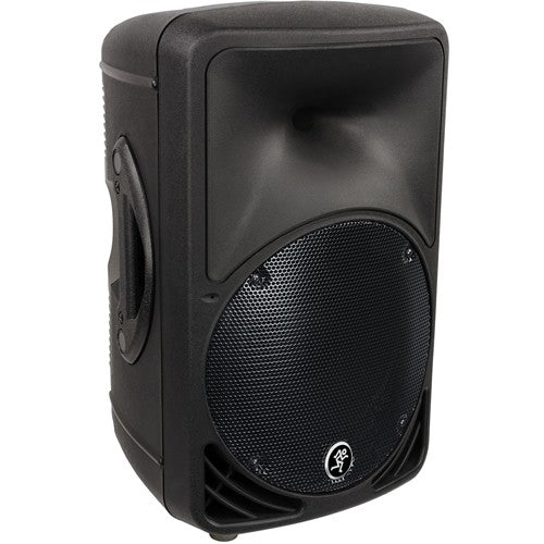 mackie c200 10" 2-way compact passive pa speaker angle