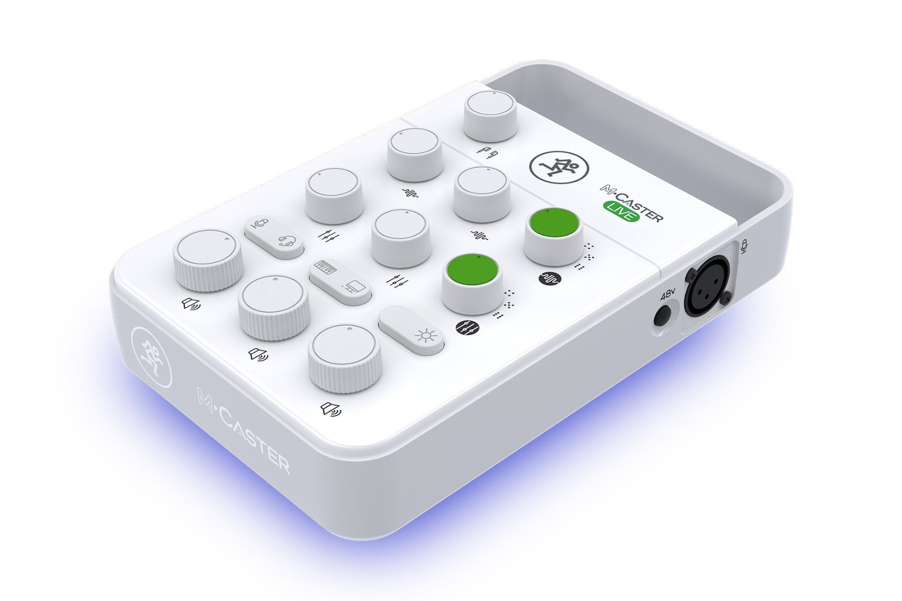 Mackie M-Caster Live Portable Live Streaming Mixer - White view 1
