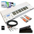 Collage showing components in Manikin Electronic Memotron Extended M2K Keyboard CABLE KIT