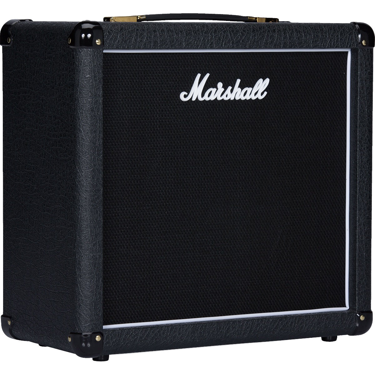 Perspective view of Marshall SC112 Studio Classic 1x12 Speaker Cabinet showing front and left side