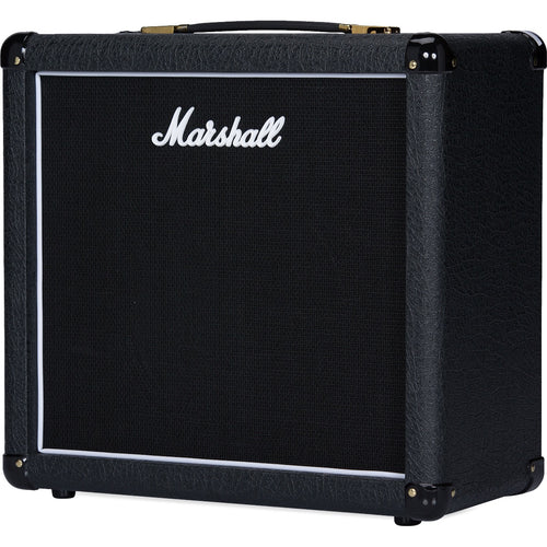 Perspective view of Marshall SC112 Studio Classic 1x12 Speaker Cabinet showing front and right side