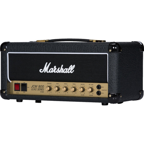 Perspective view of Marshall SC20H Studio Classic 20W Tube Head showing front and right side