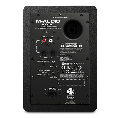 M Audio BX4BT 4.5" Studio Monitors with Bluetooth - Pair, View 3