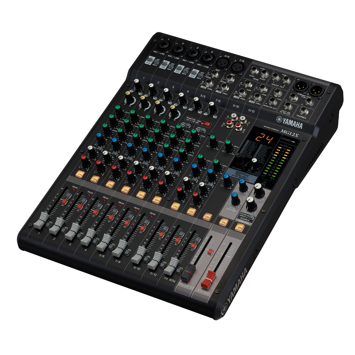 Yamaha MG12X 12-Input Stereo Mixer with Effects – Kraft Music